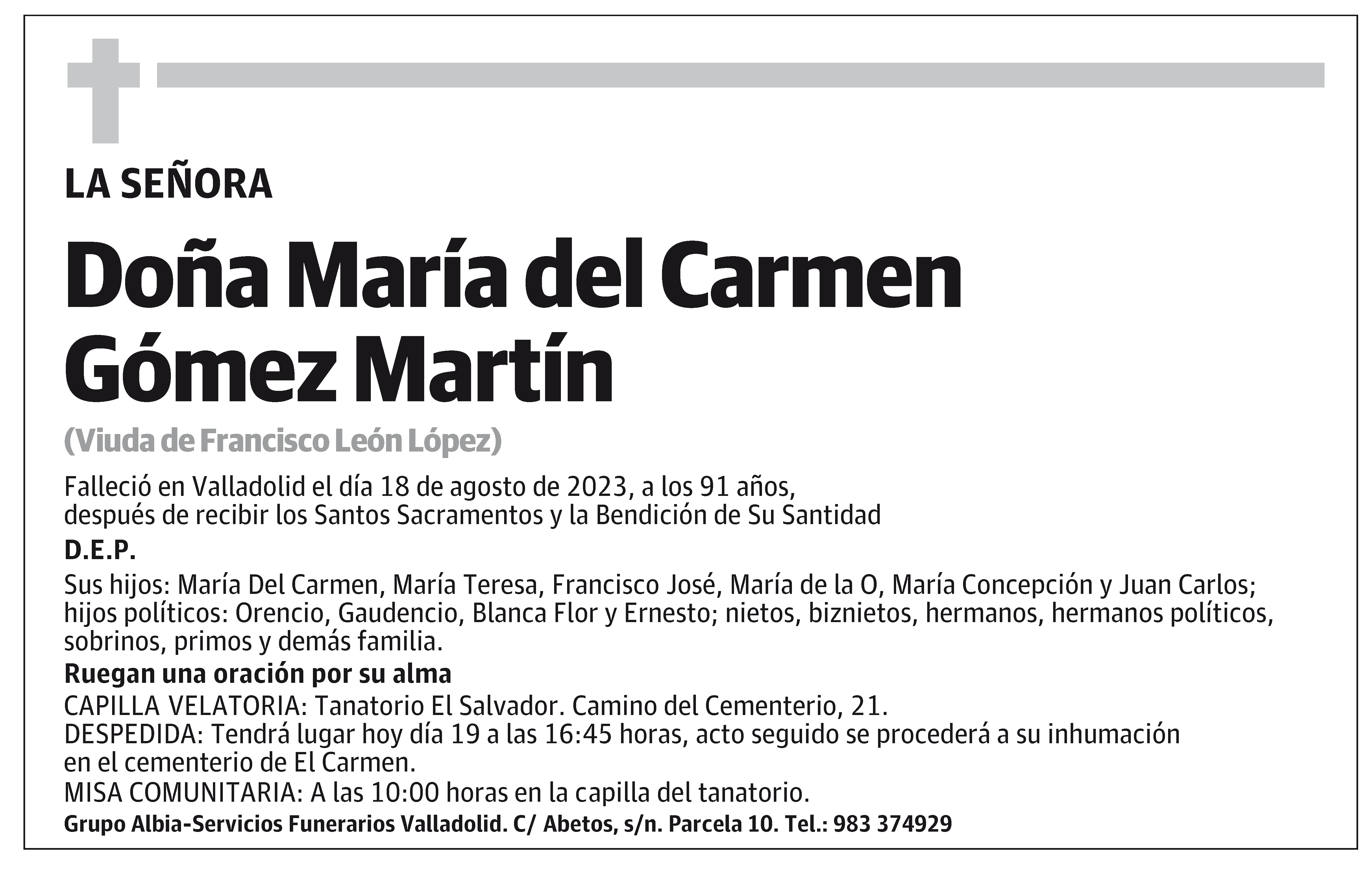 María del Carmen Gómez Martín