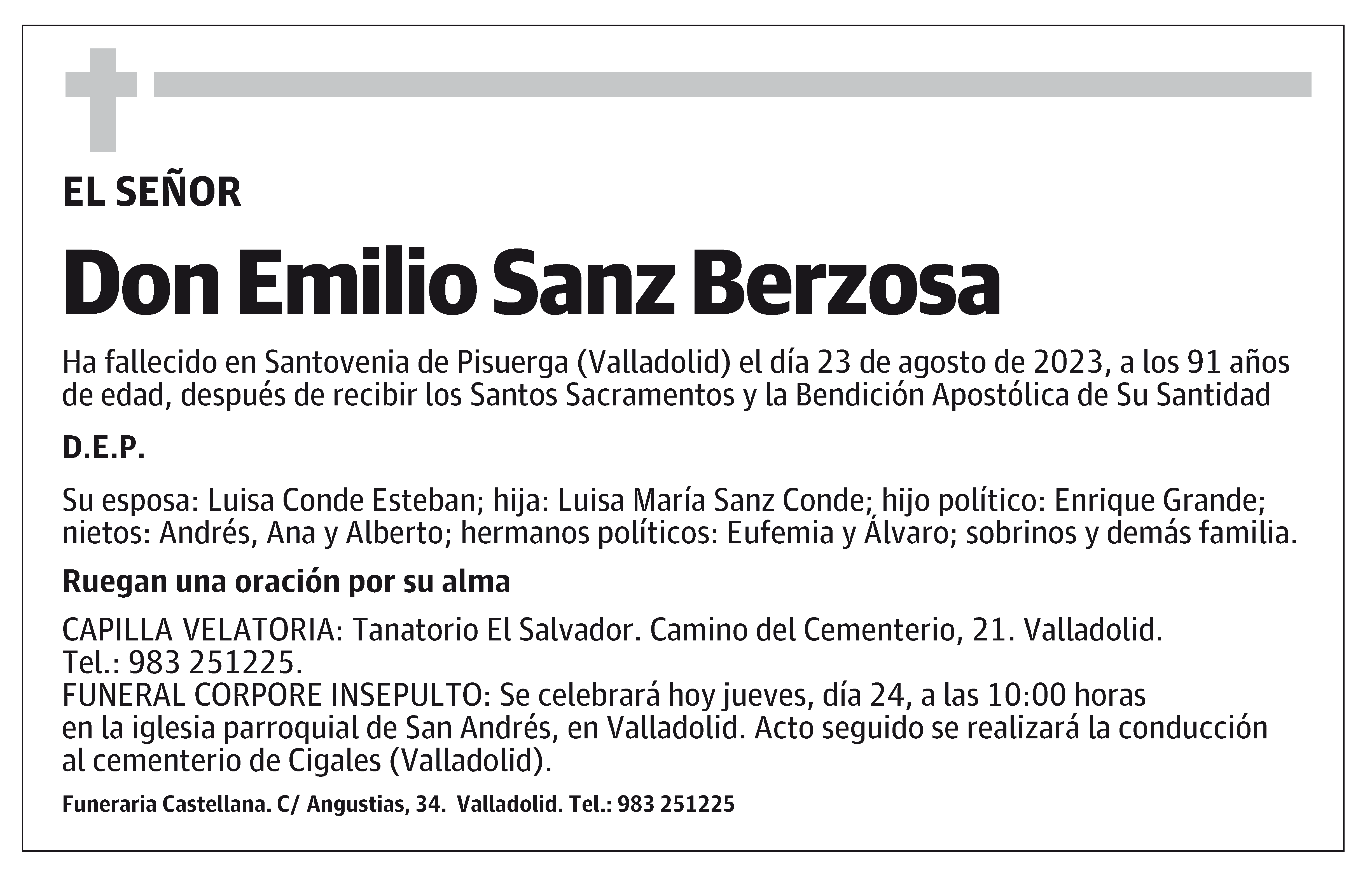Emilio Sanz Berzosa