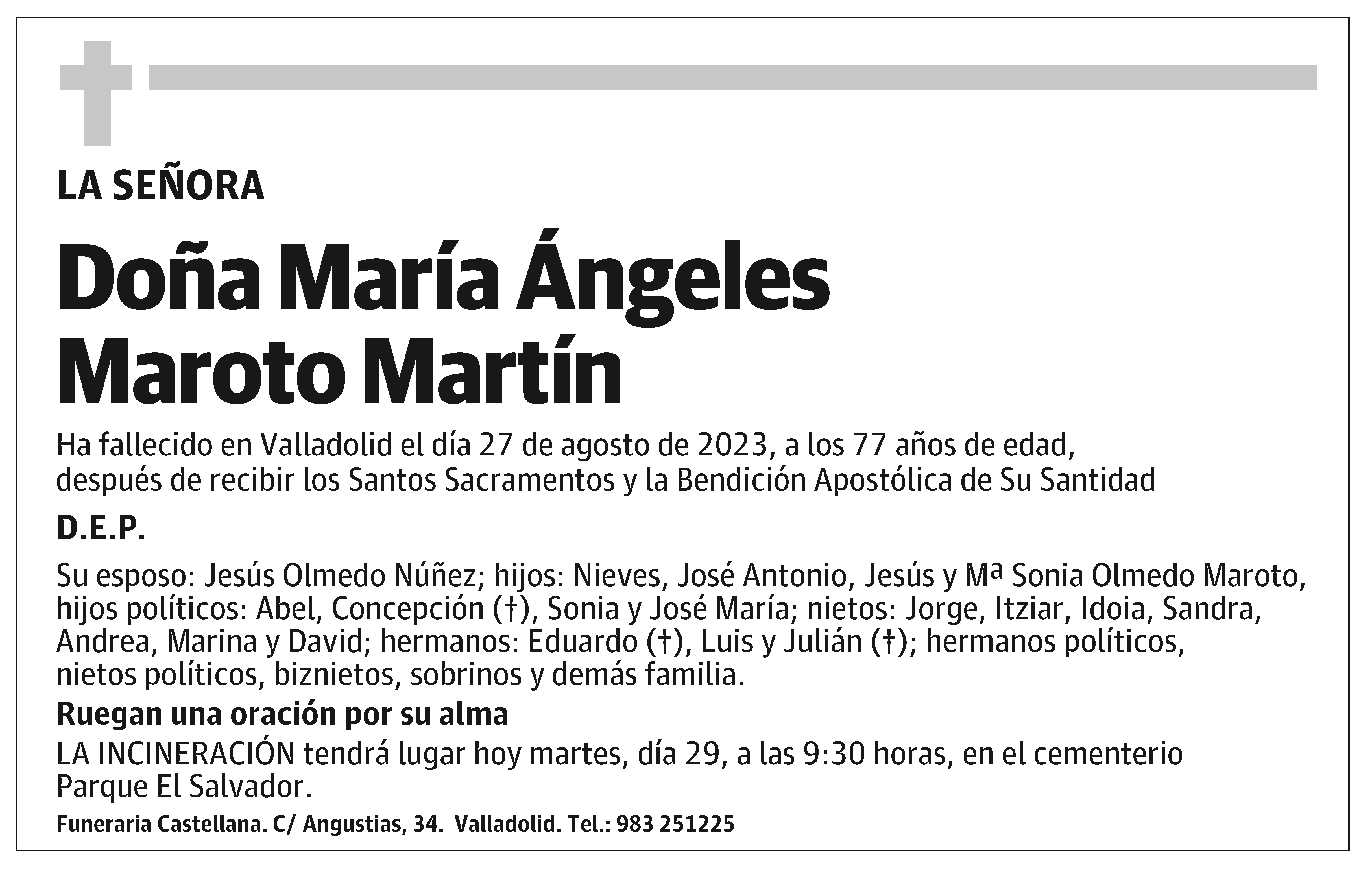 María Ángeles Maroto Martín