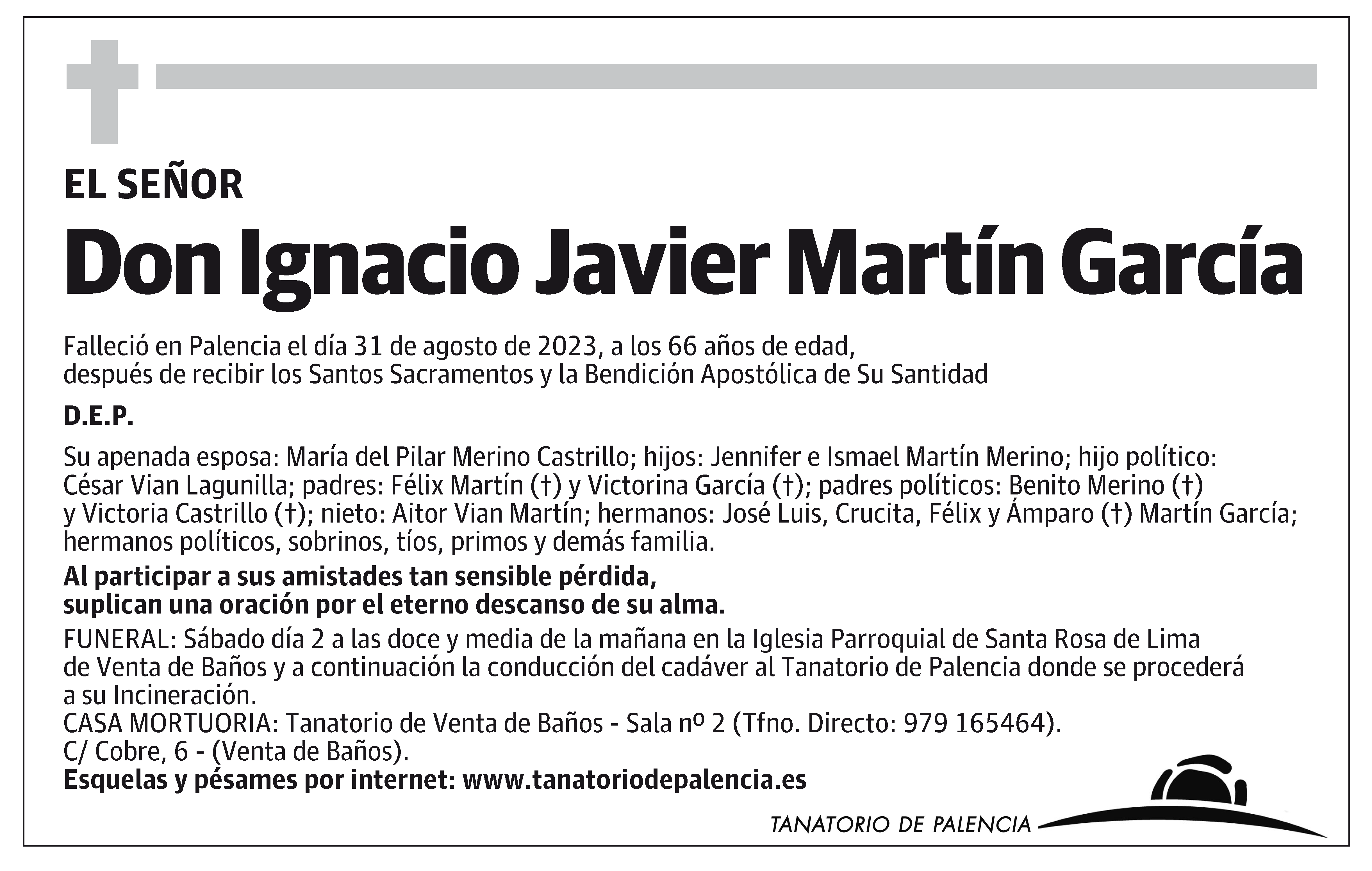 Ignacio Javier Martín García