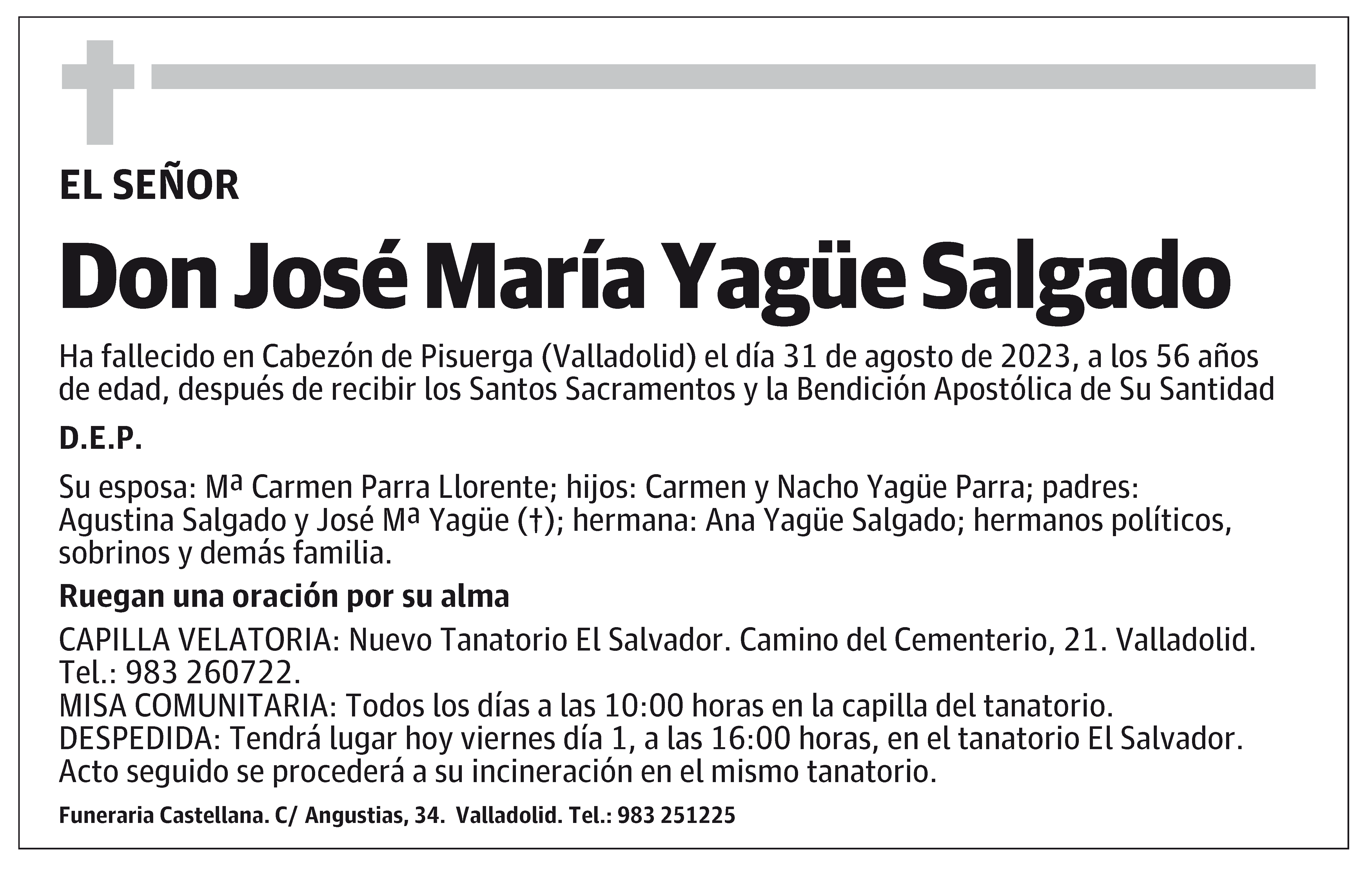 José María Yagüe Salgado