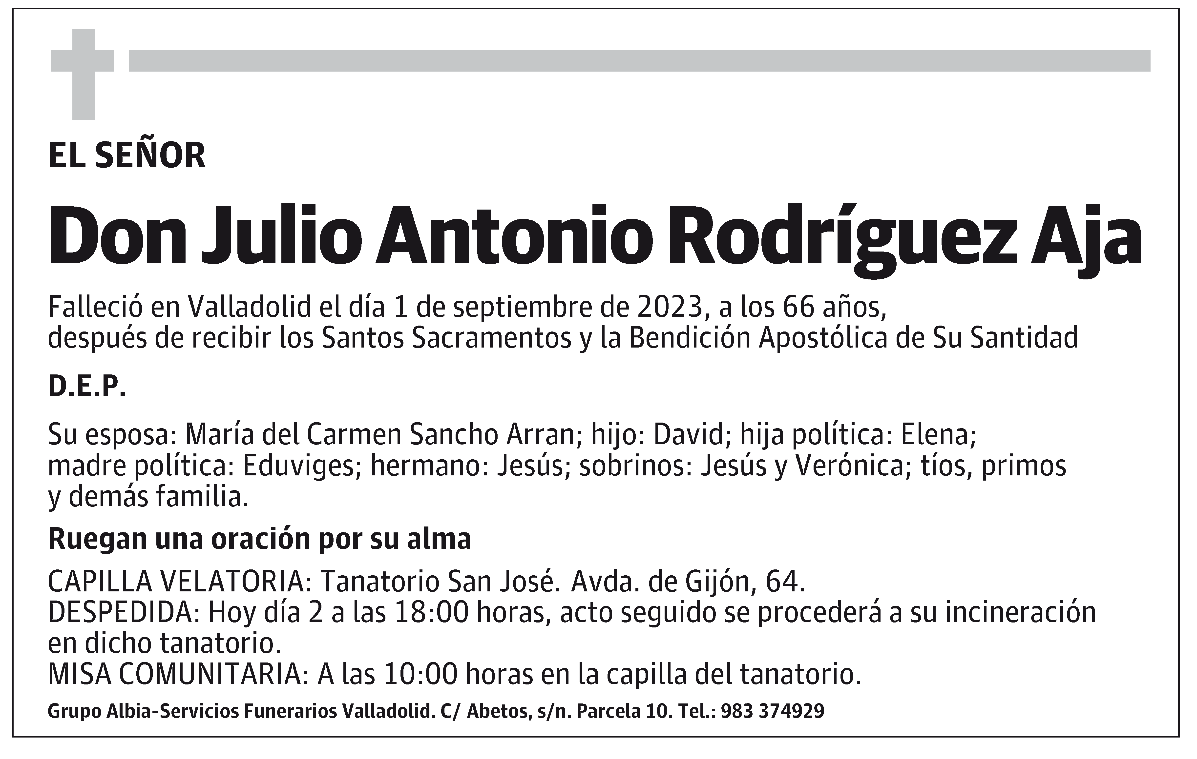 Julio Antonio Rodríguez Aja