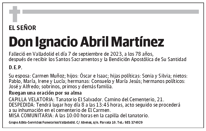 Ignacio Abril Martínez