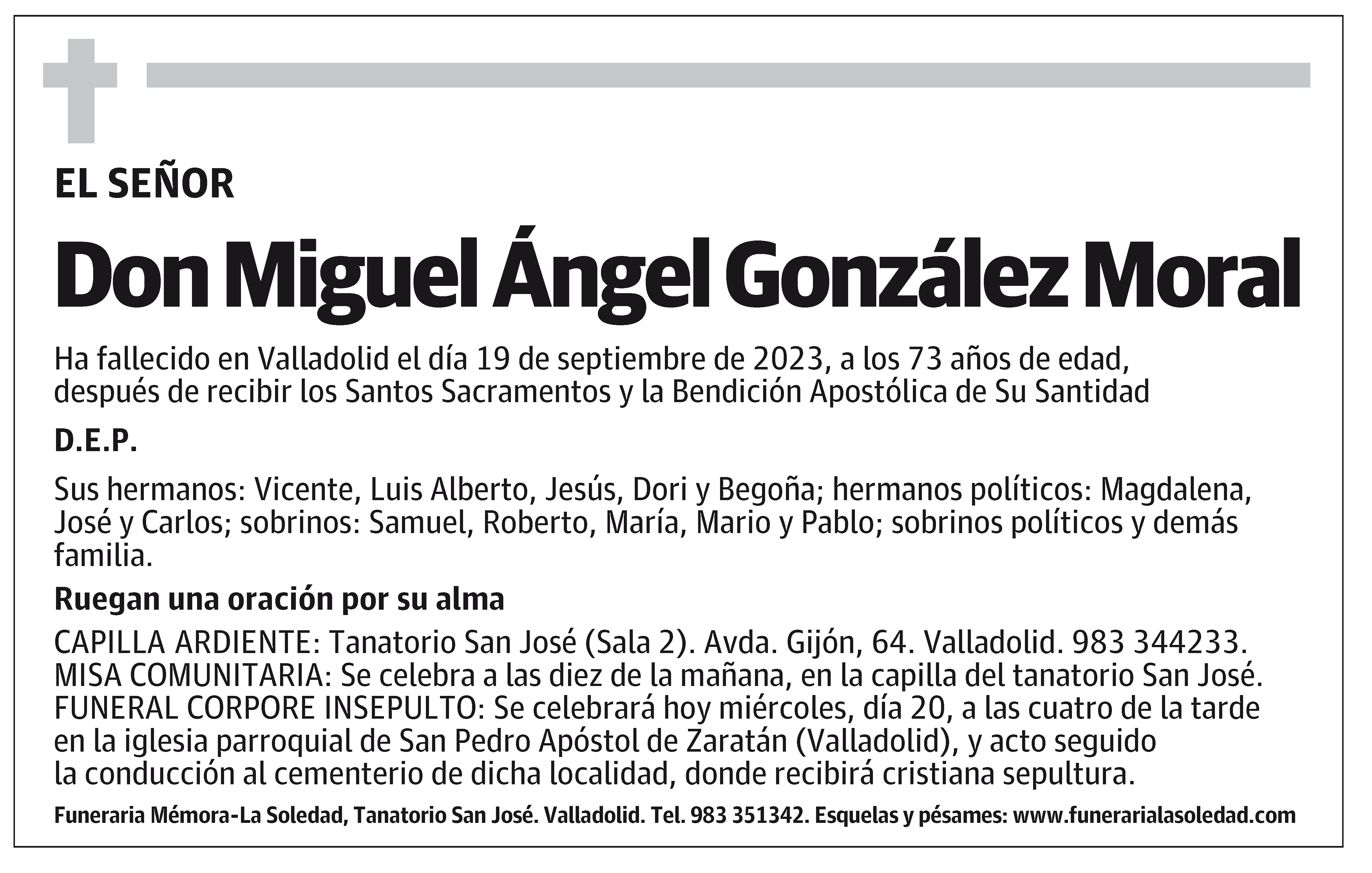 Miguel Ángel González Moral