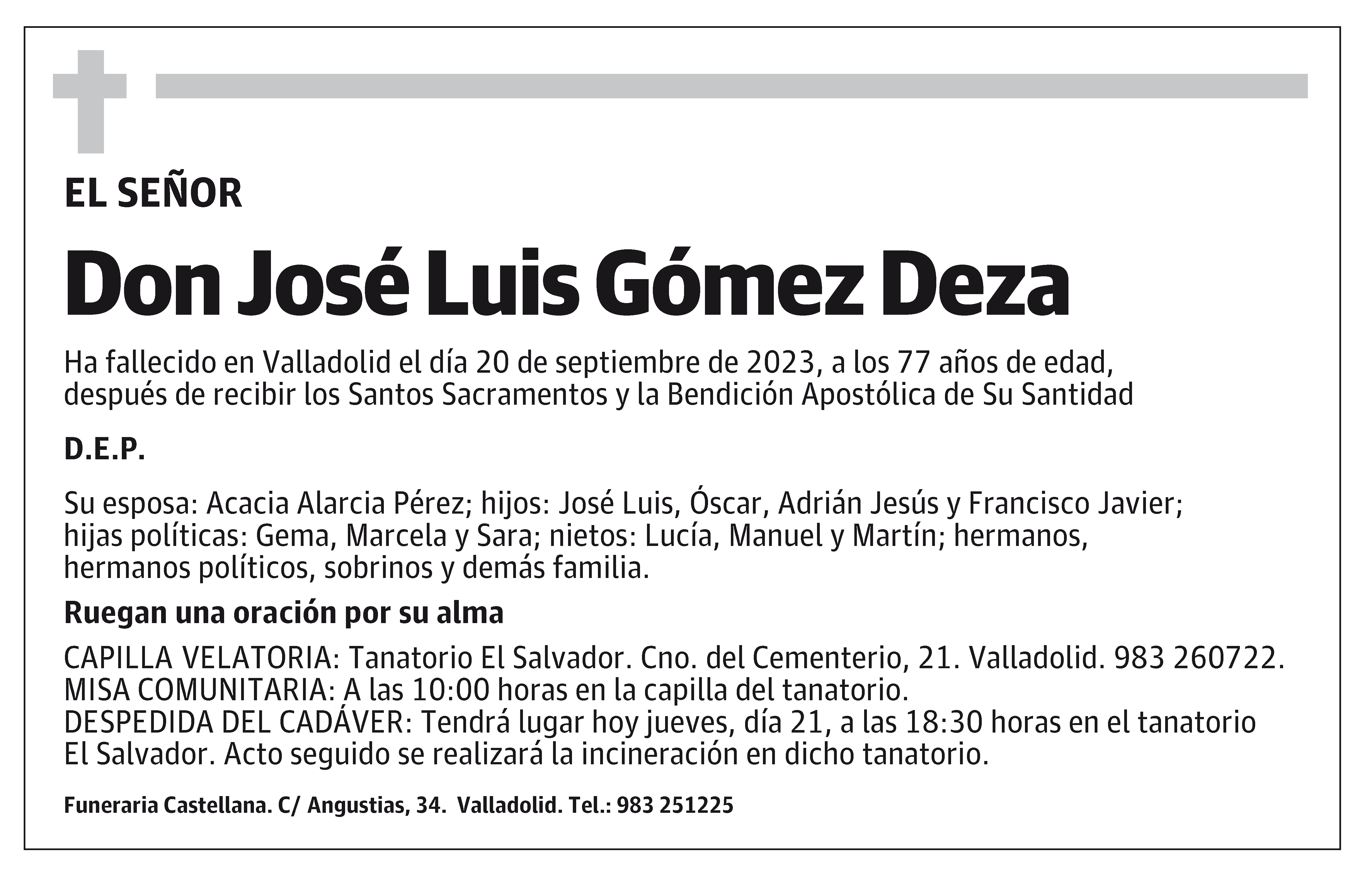 José Luis Gómez Deza
