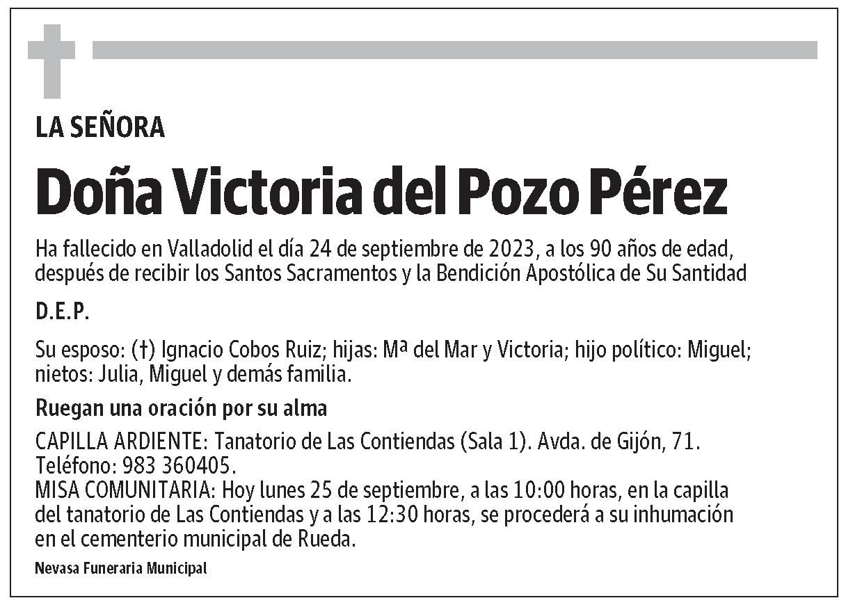 Victoria del Pozo Pérez