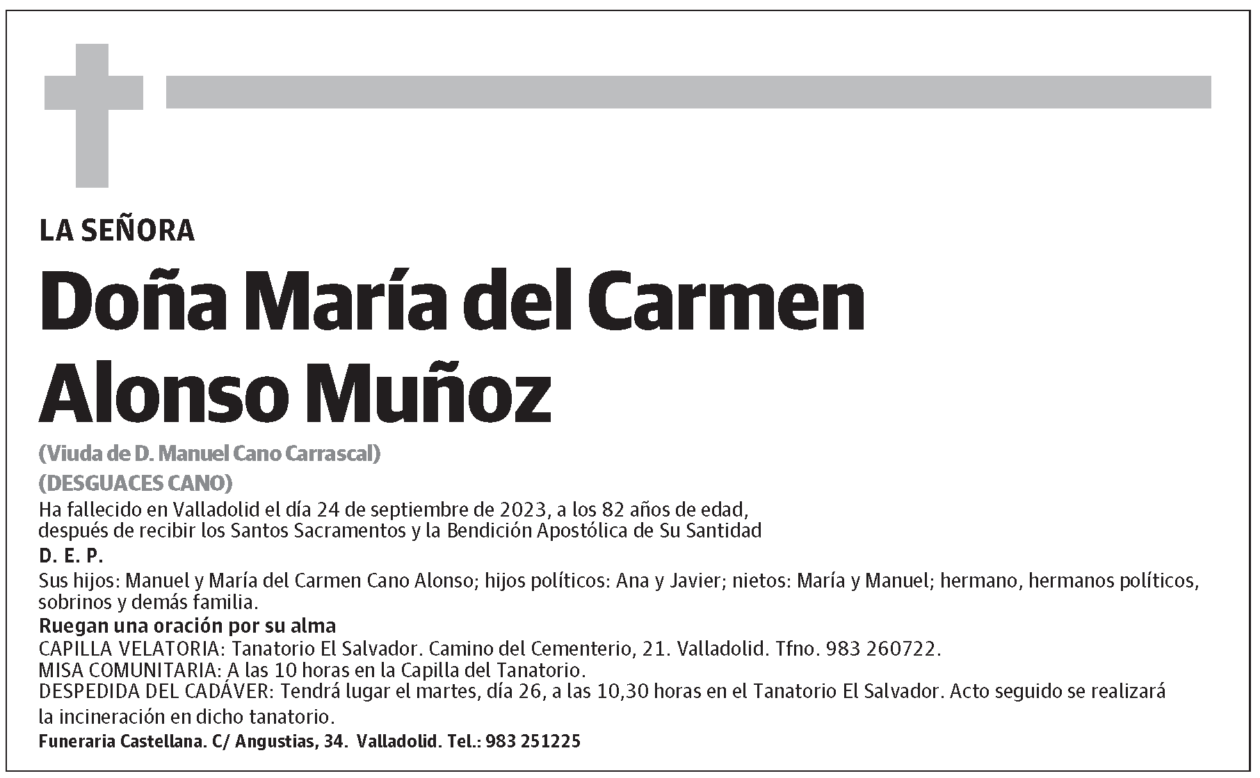 María del Carmen Alonso Muñoz