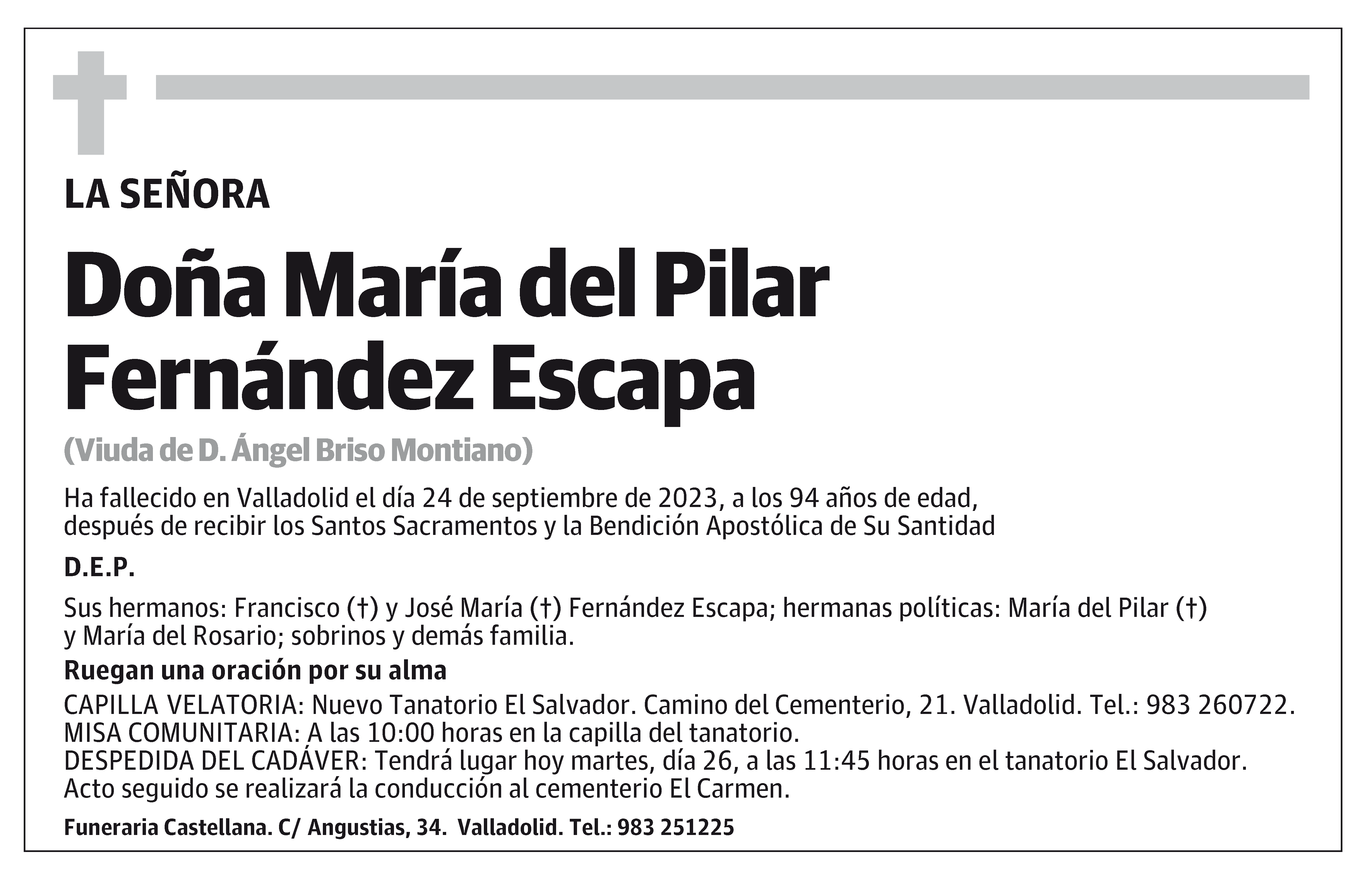 María del Pilar Fernández Escapa