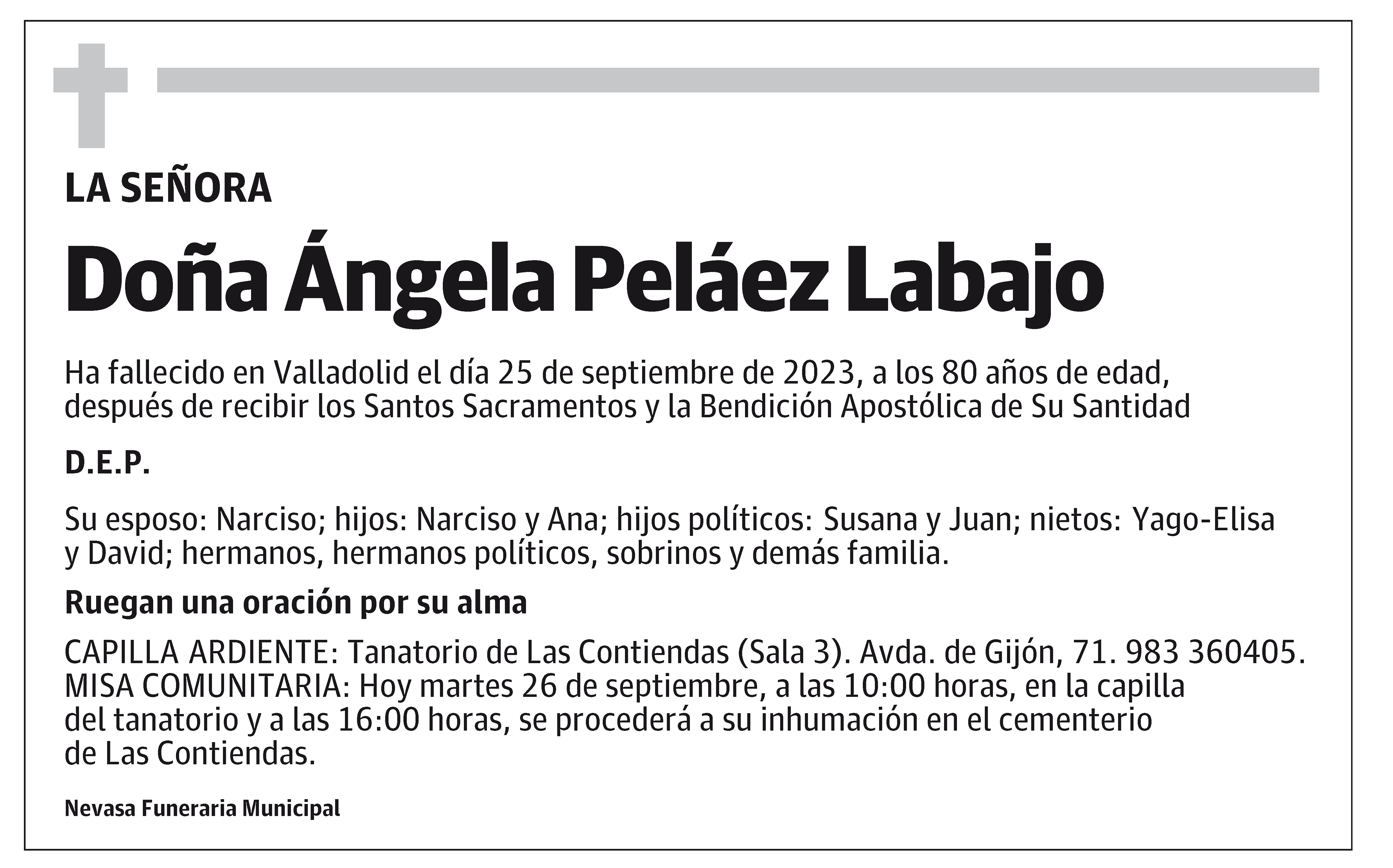 Ángela Peláez Labajo