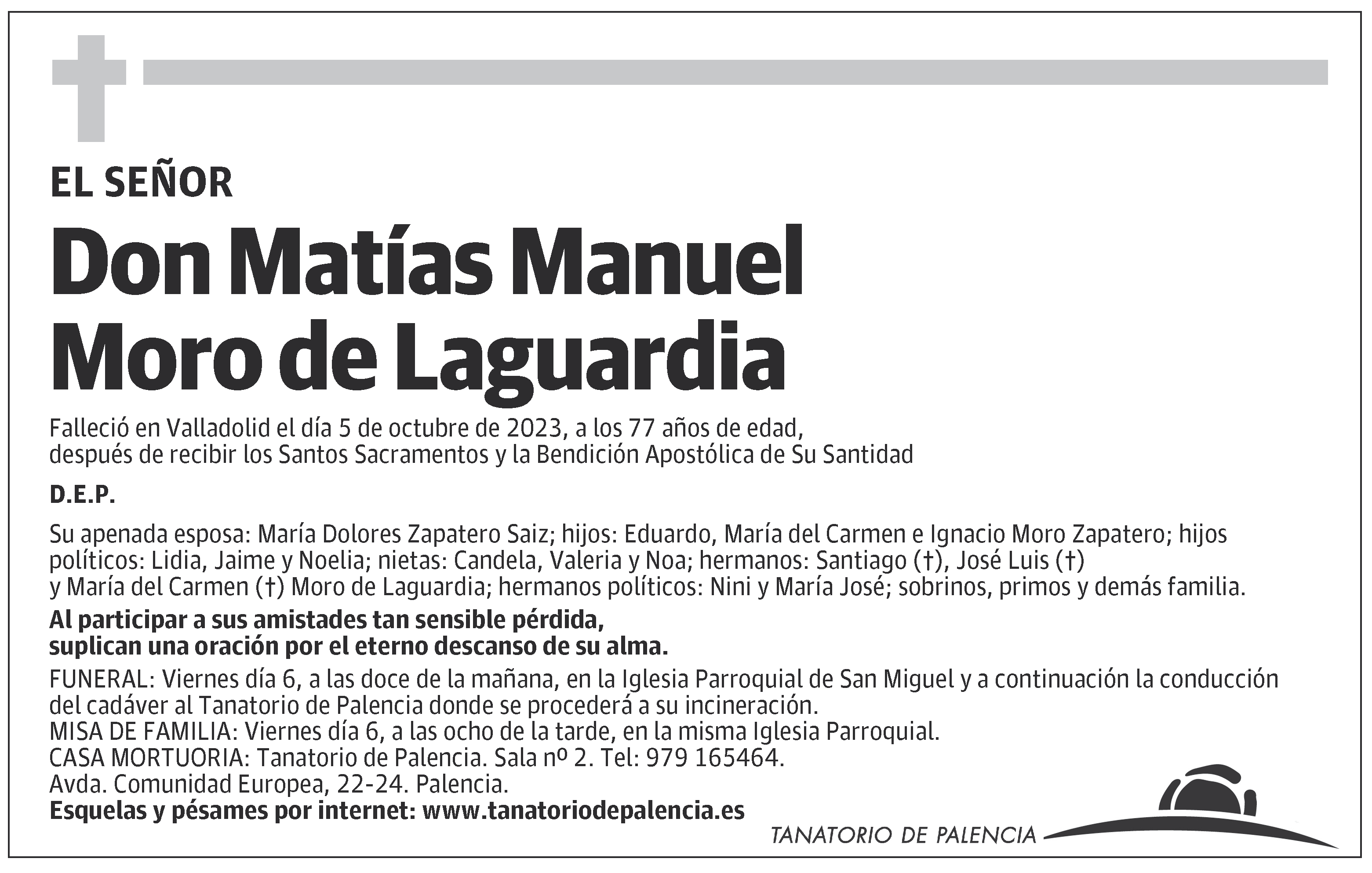 Matías Manuel Moro de Laguardia
