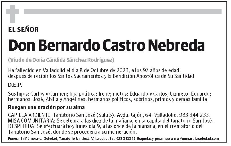 Bernardo Castro Nebreda