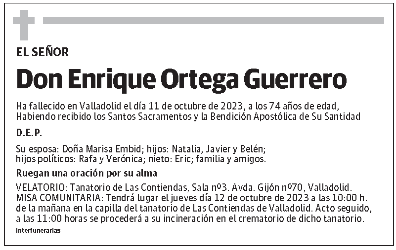 Enrique Ortega Guerrero