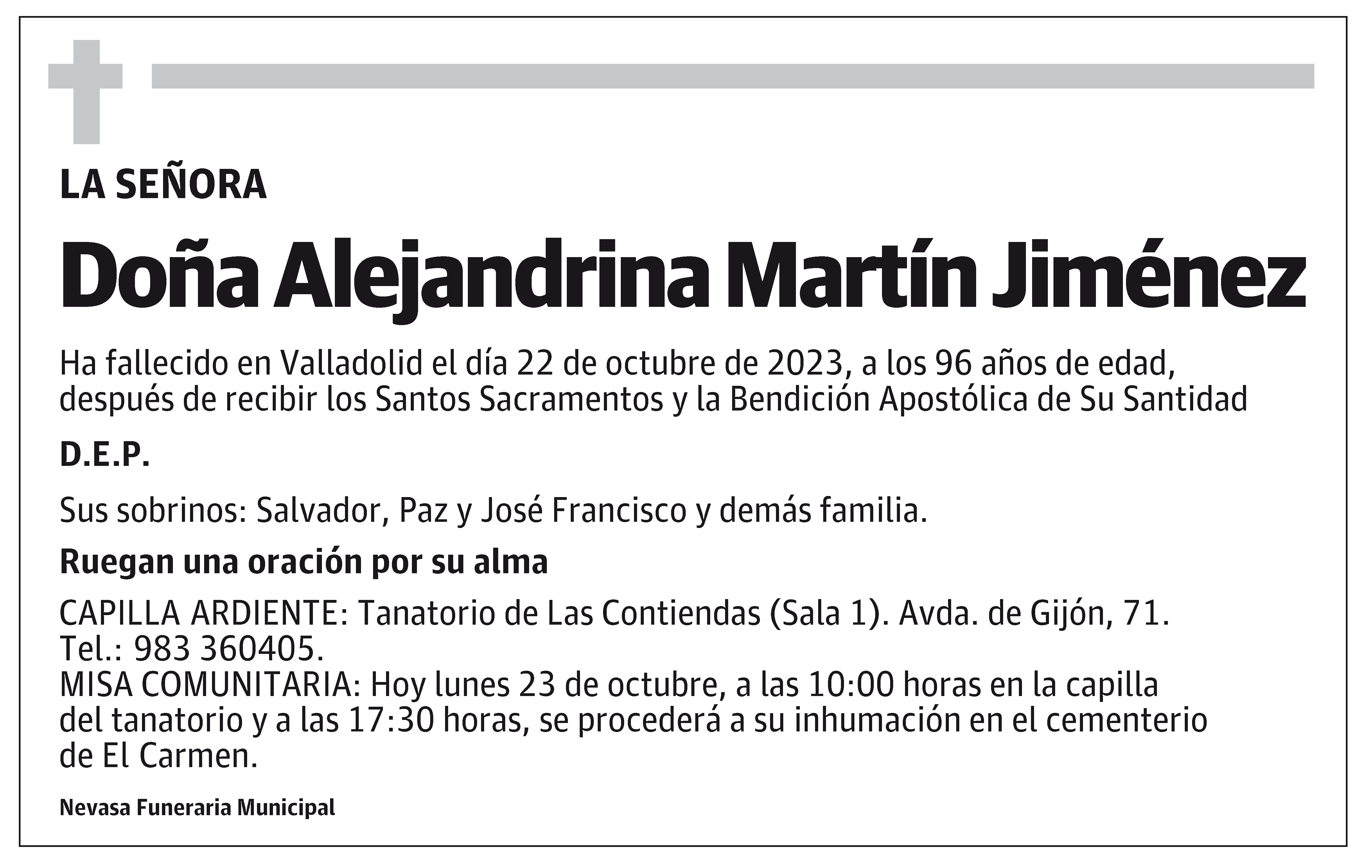 Alejandrina Martín Jiménez