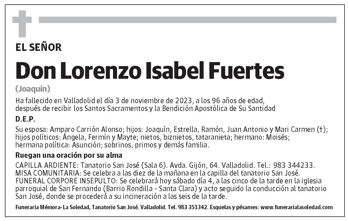 Lorenzo Isabel Fuertes