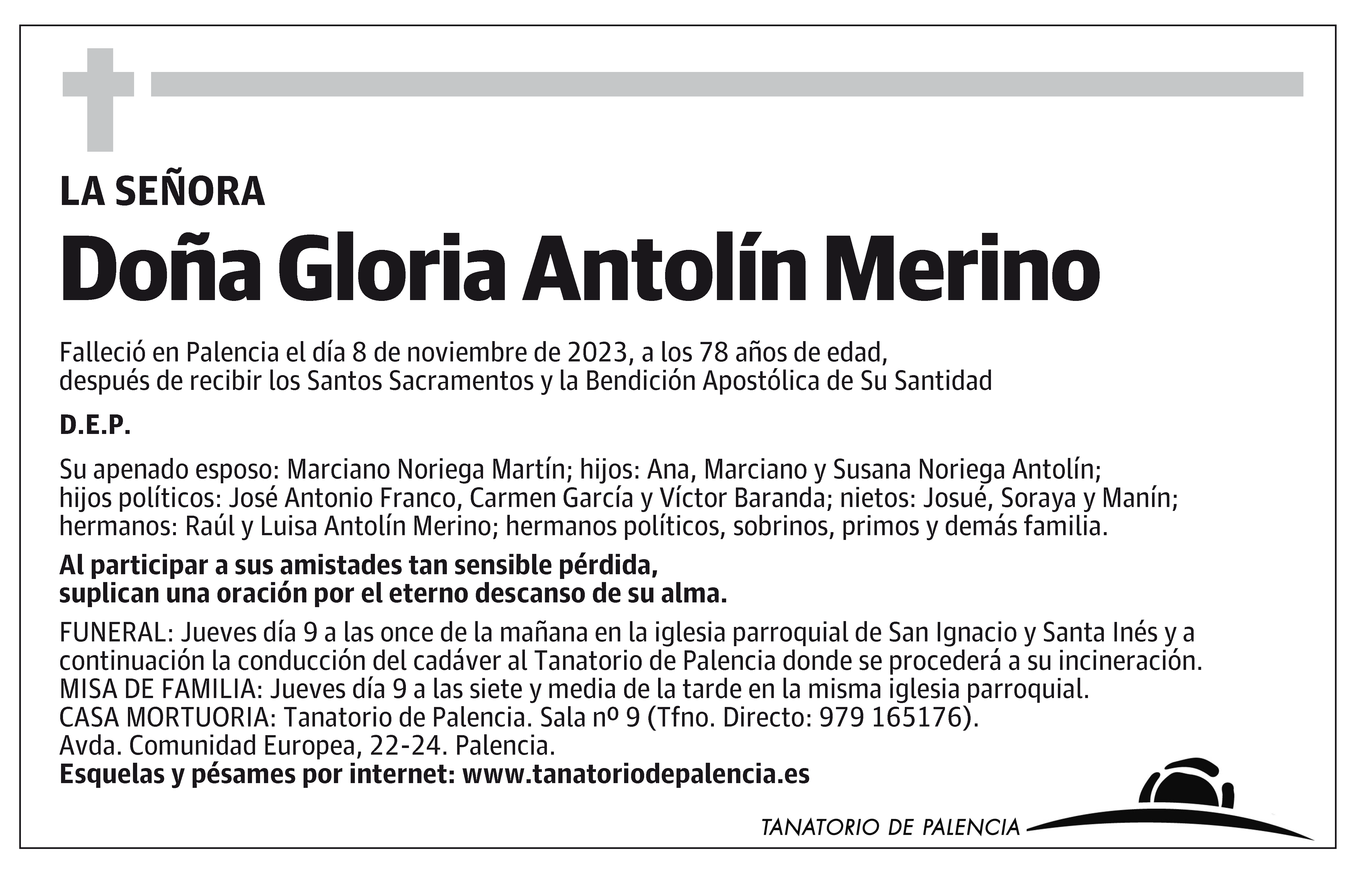 Gloria Antolín Merino