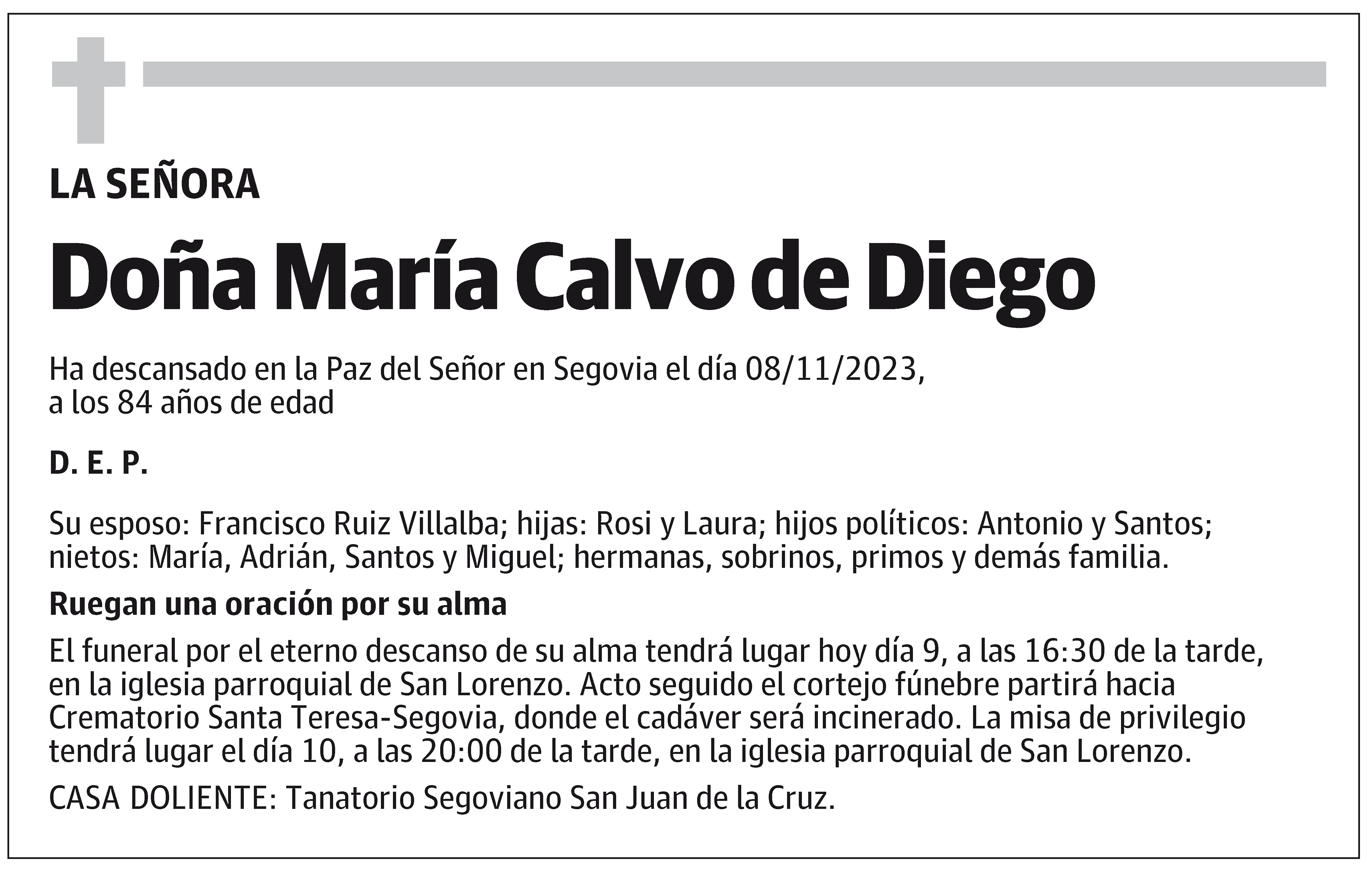 María Calvo de Diego