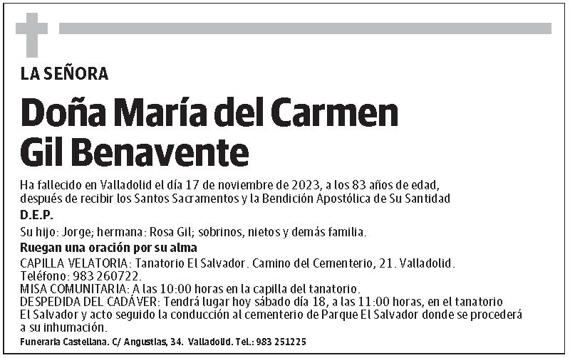 María del Carmen Gil Benavente
