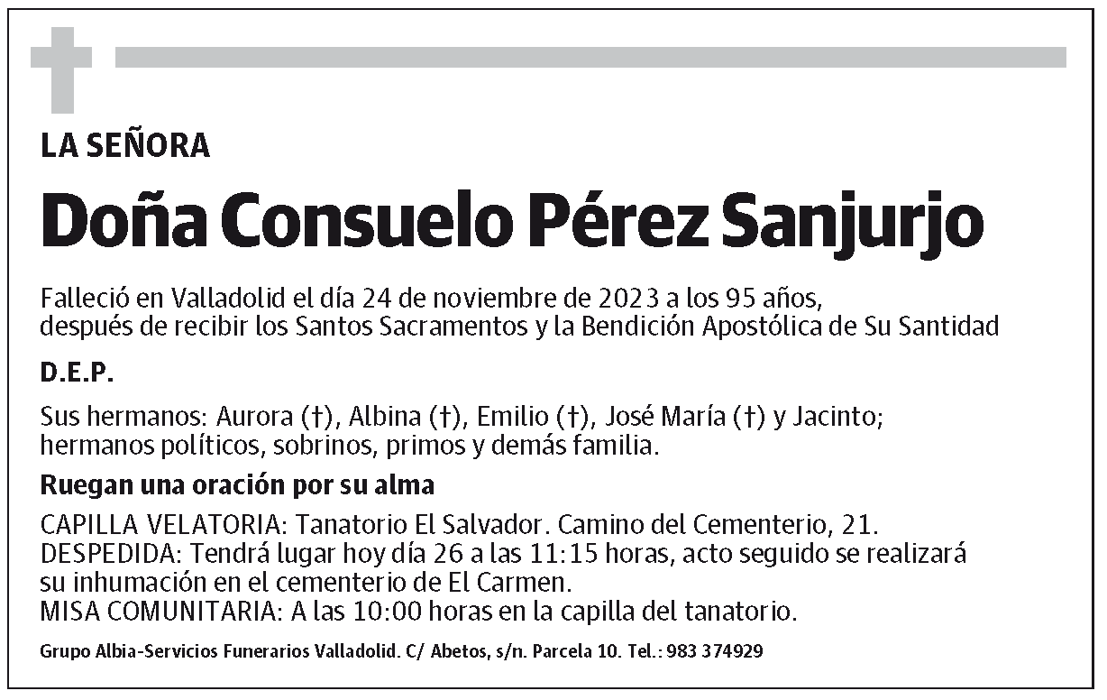 Consuelo Pérez Sanjurjo