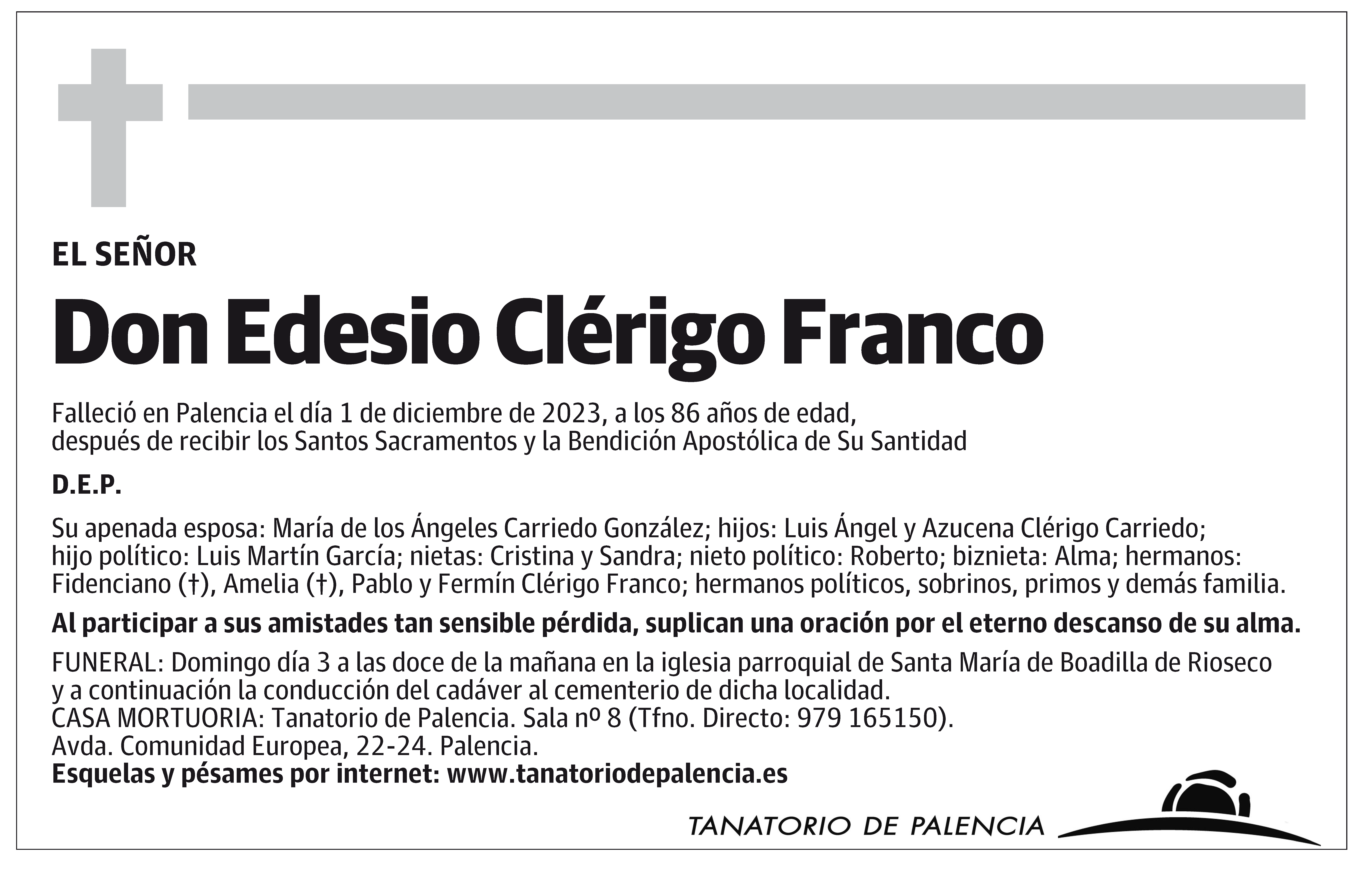 Edesio Clérigo Franco