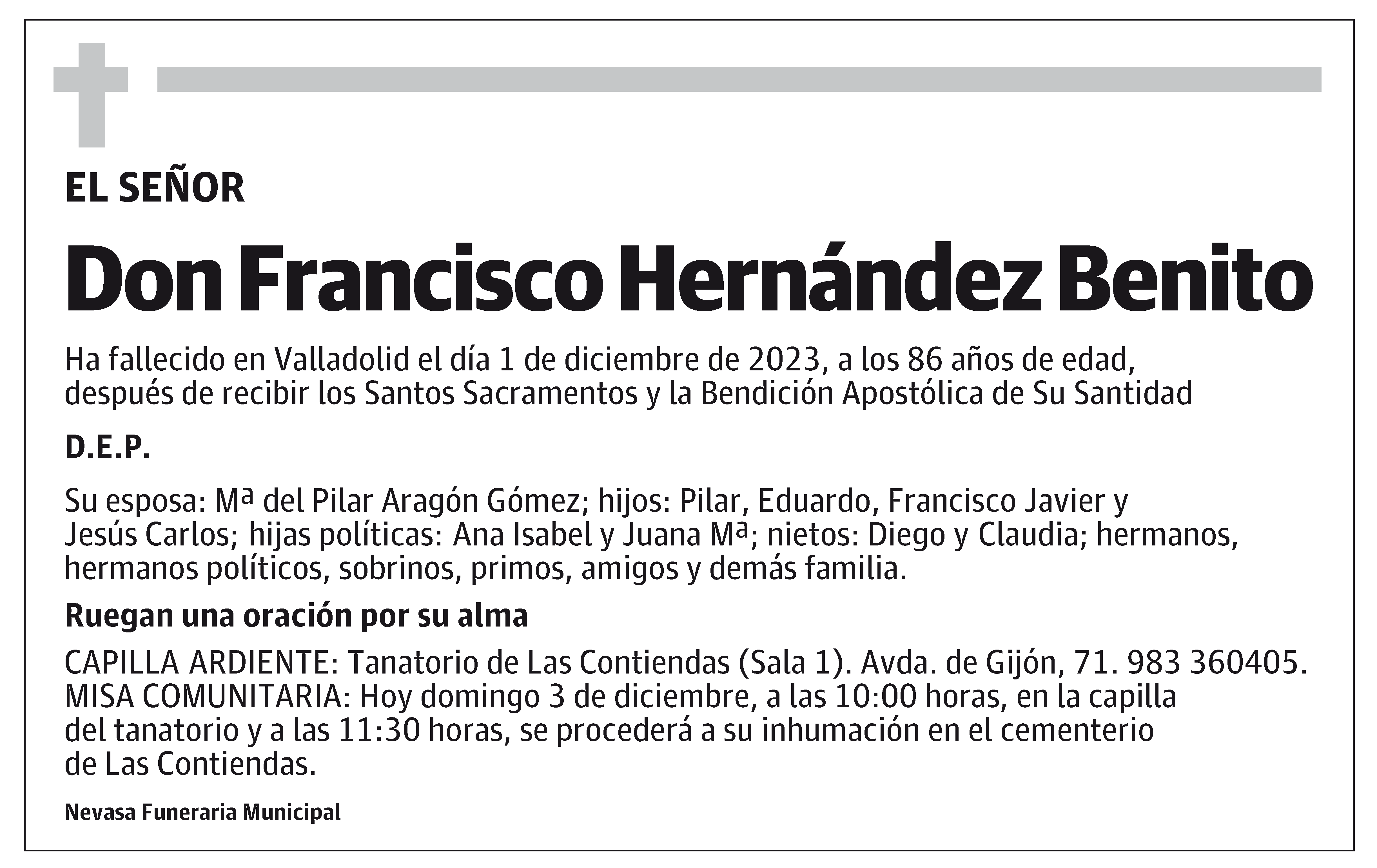 Francisco Hernández Benito