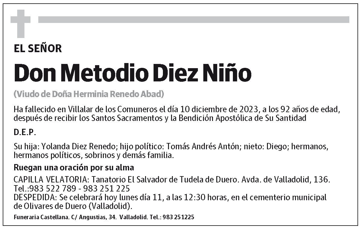 Metodio Diez Niño
