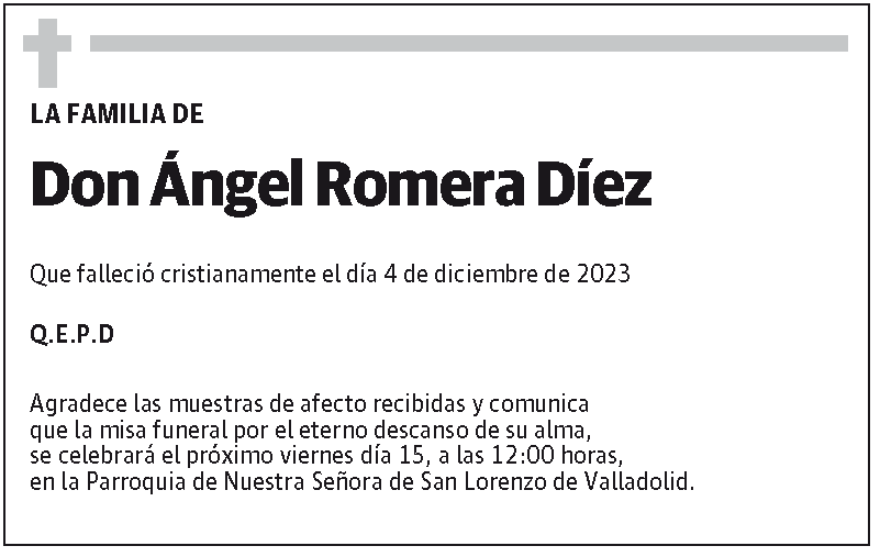 Ángel Romera Díez