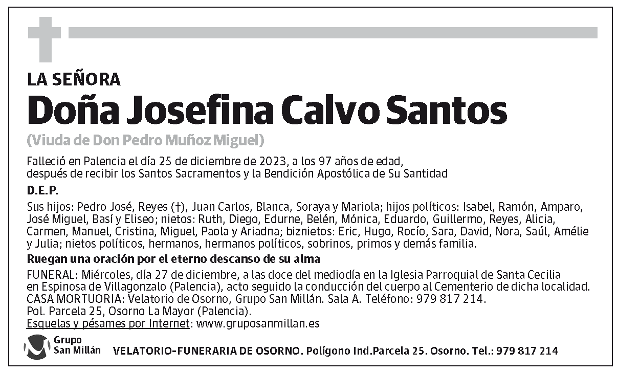 Josefina Calvo Santos