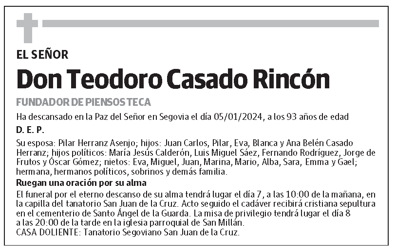Teodoro Casado Rincón