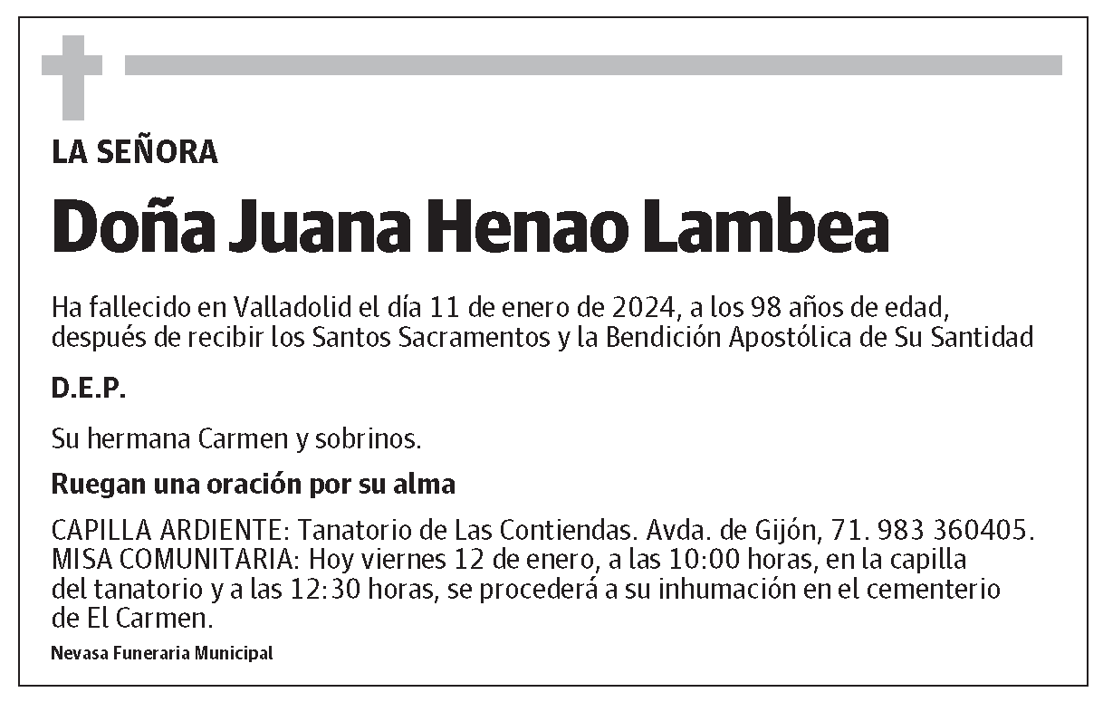 Juana Henao Lambea