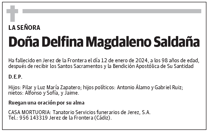 Delfina Magdaleno Saldaña