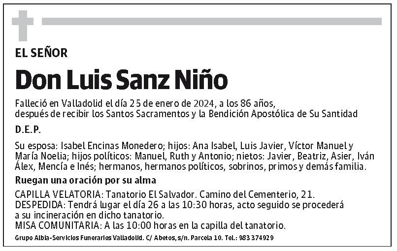 Luis Sanz Niño