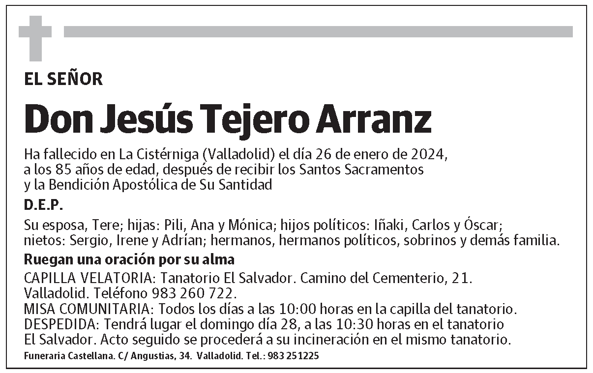 Jesús Tejero Arranz