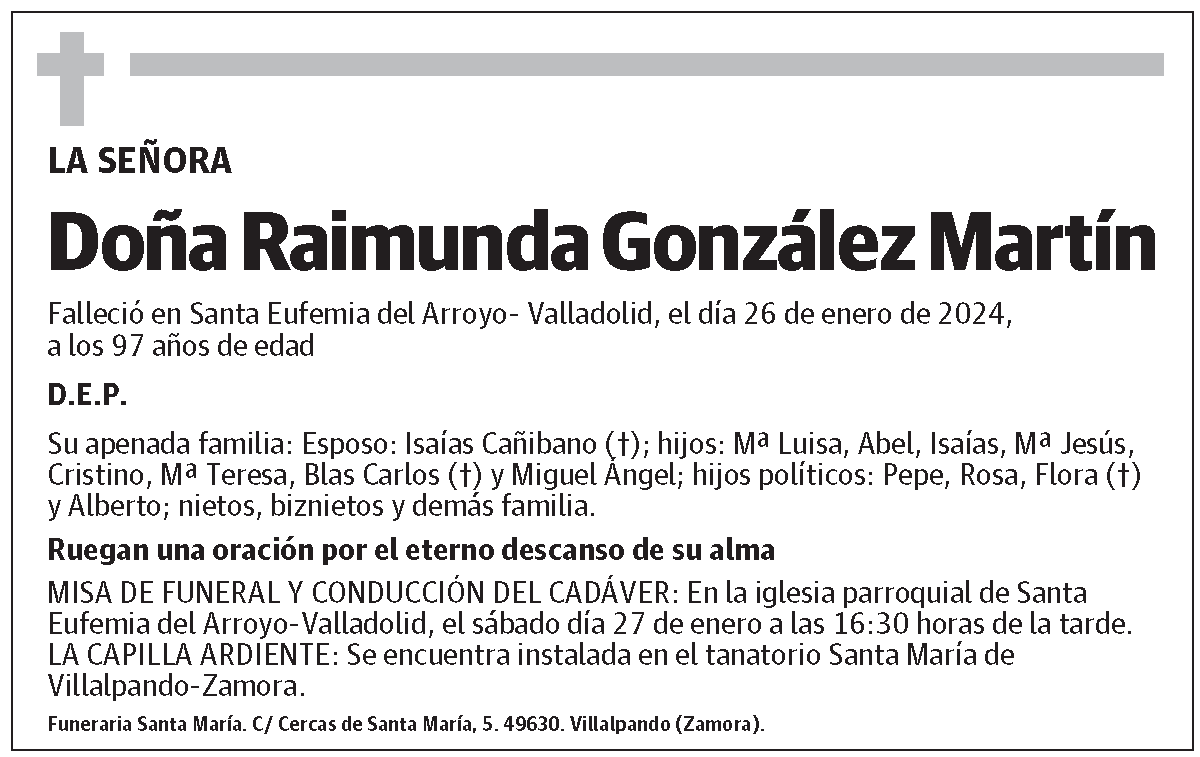 Raimunda González Martín