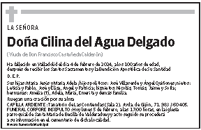 Cilina del Agua Delgado