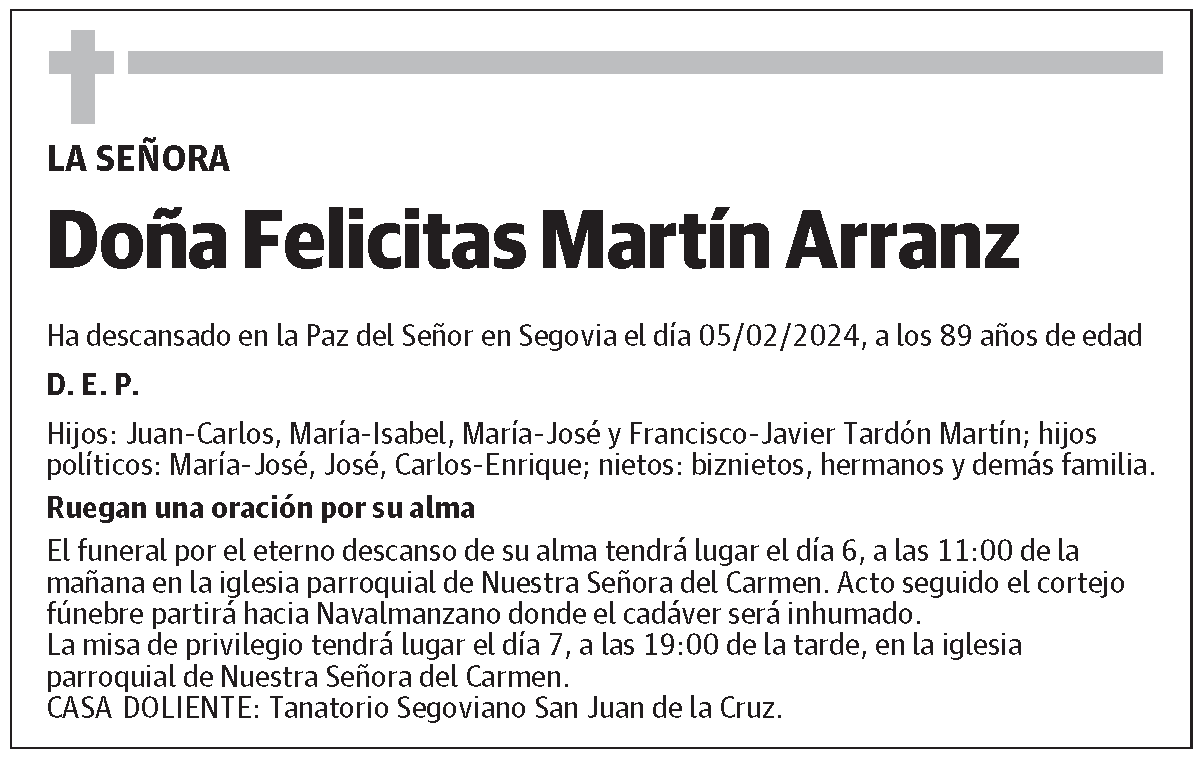 Felicitas Martín Arranz