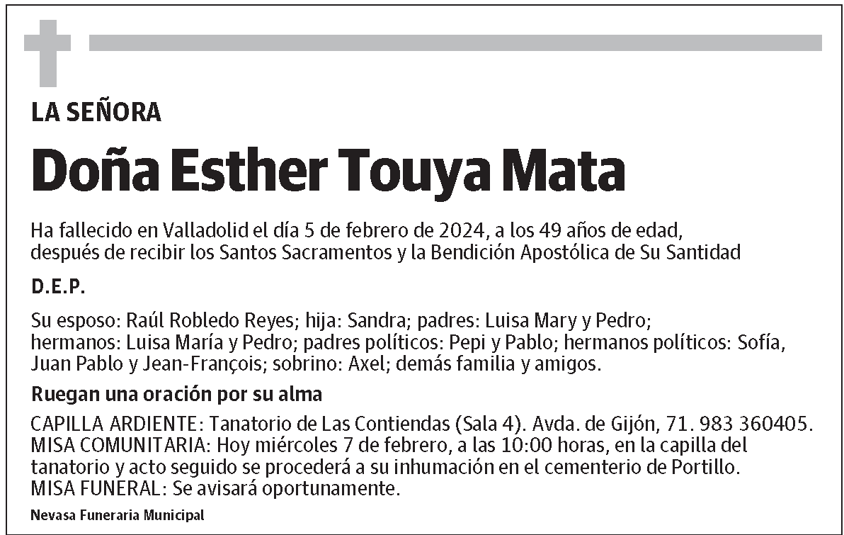 Esther Touya Mata