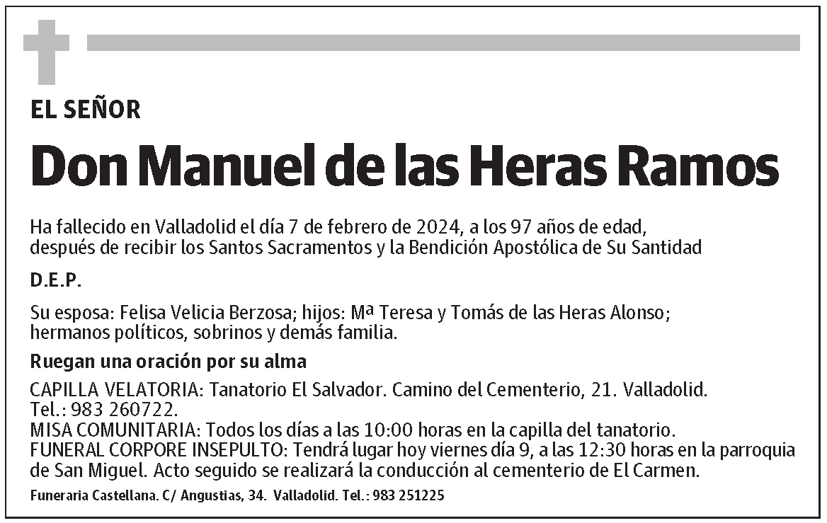 Manuel de las Heras Ramos