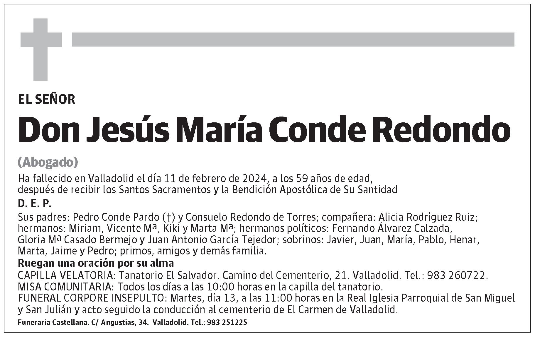 Jesús María Conde Redondo