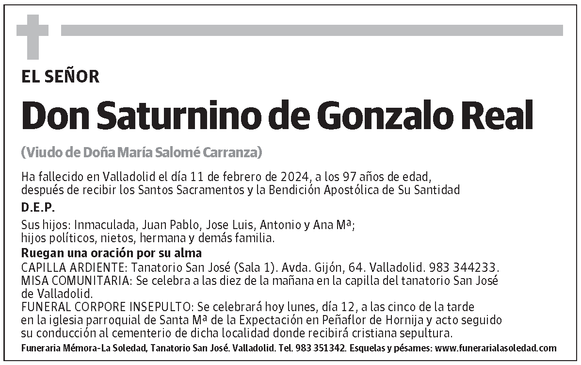 Saturnino de Gonzalo Real