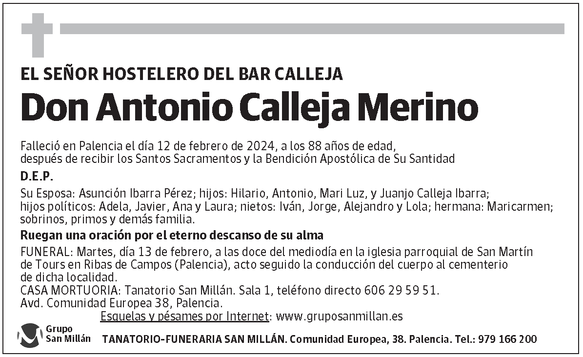 Antonio Calleja Merino