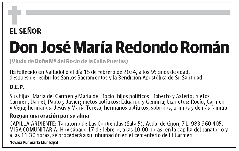 José María Redondo Román