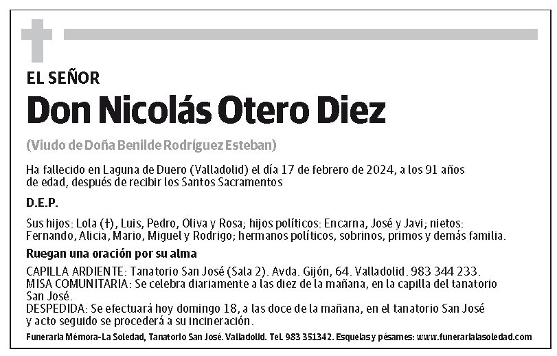 Nicolás Otero Diez