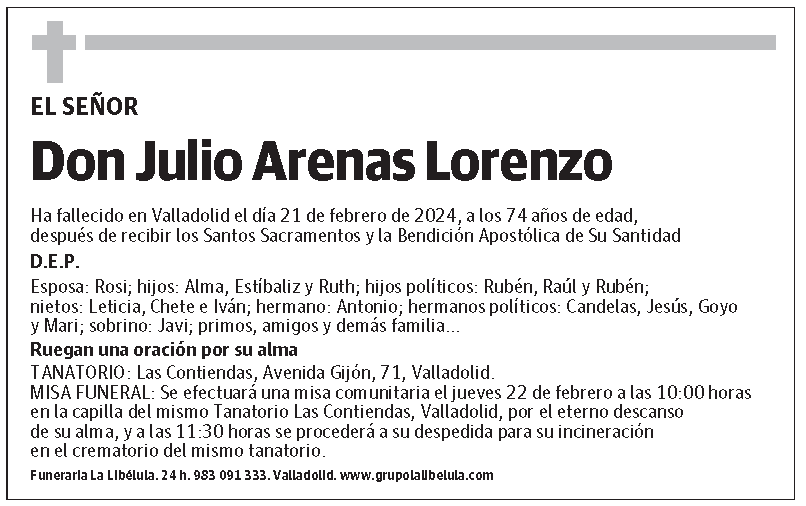 Julio Arenas Lorenzo