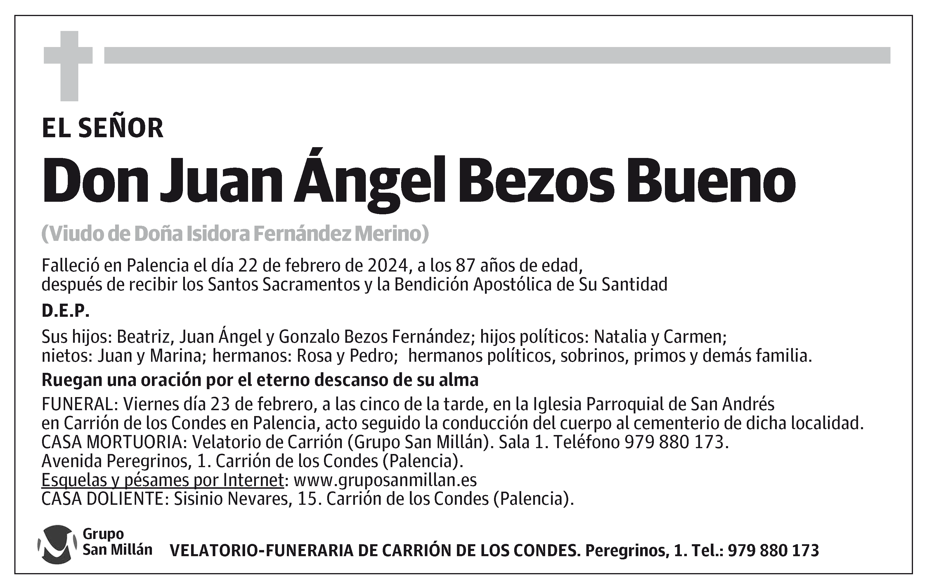 Juan Ángel Bezos Bueno