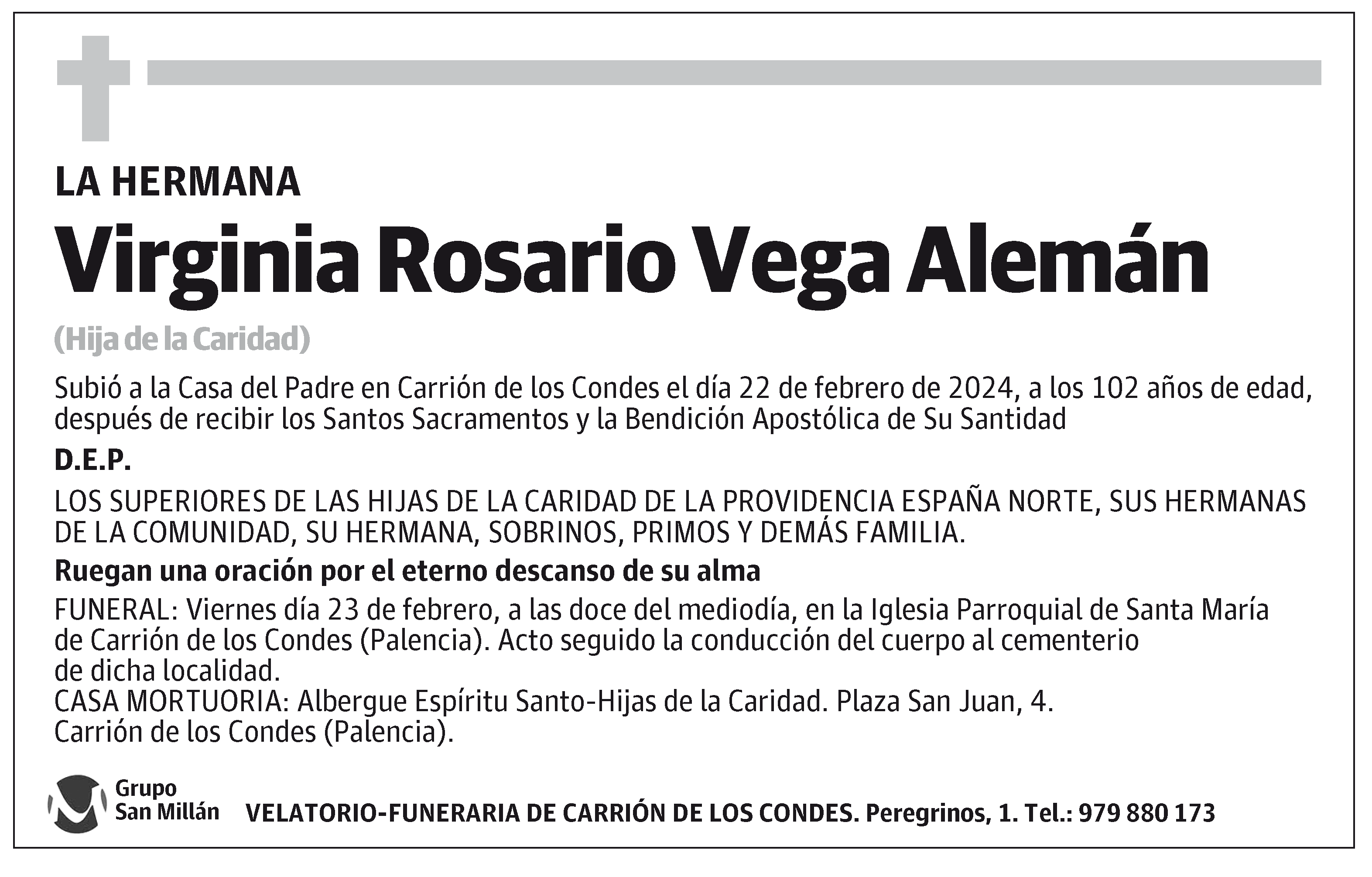 Virginia Rosario Vega Alemán