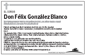 Félix González Blanco