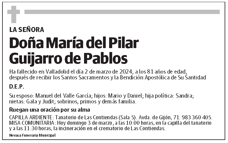María del Pilar Guijarro de Pablos