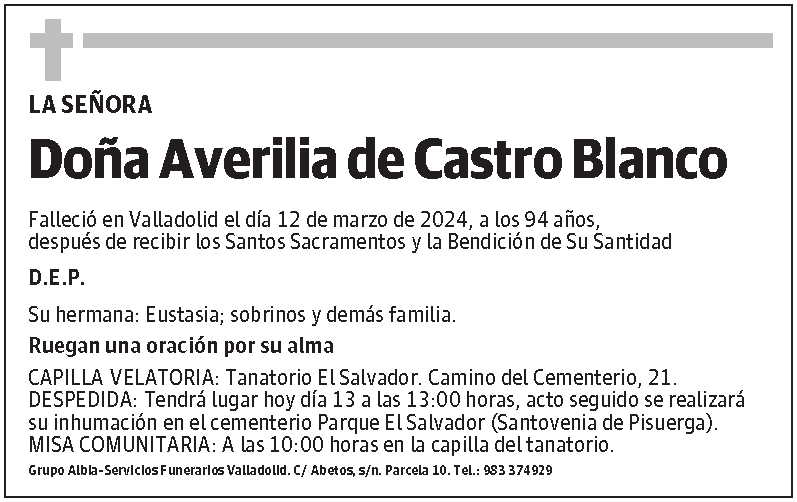 Averilia de Castro Blanco