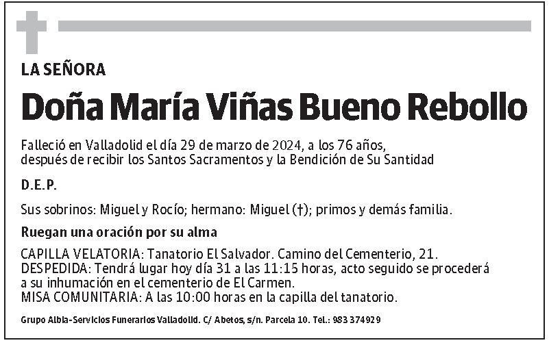María Viñas Bueno Rebollo