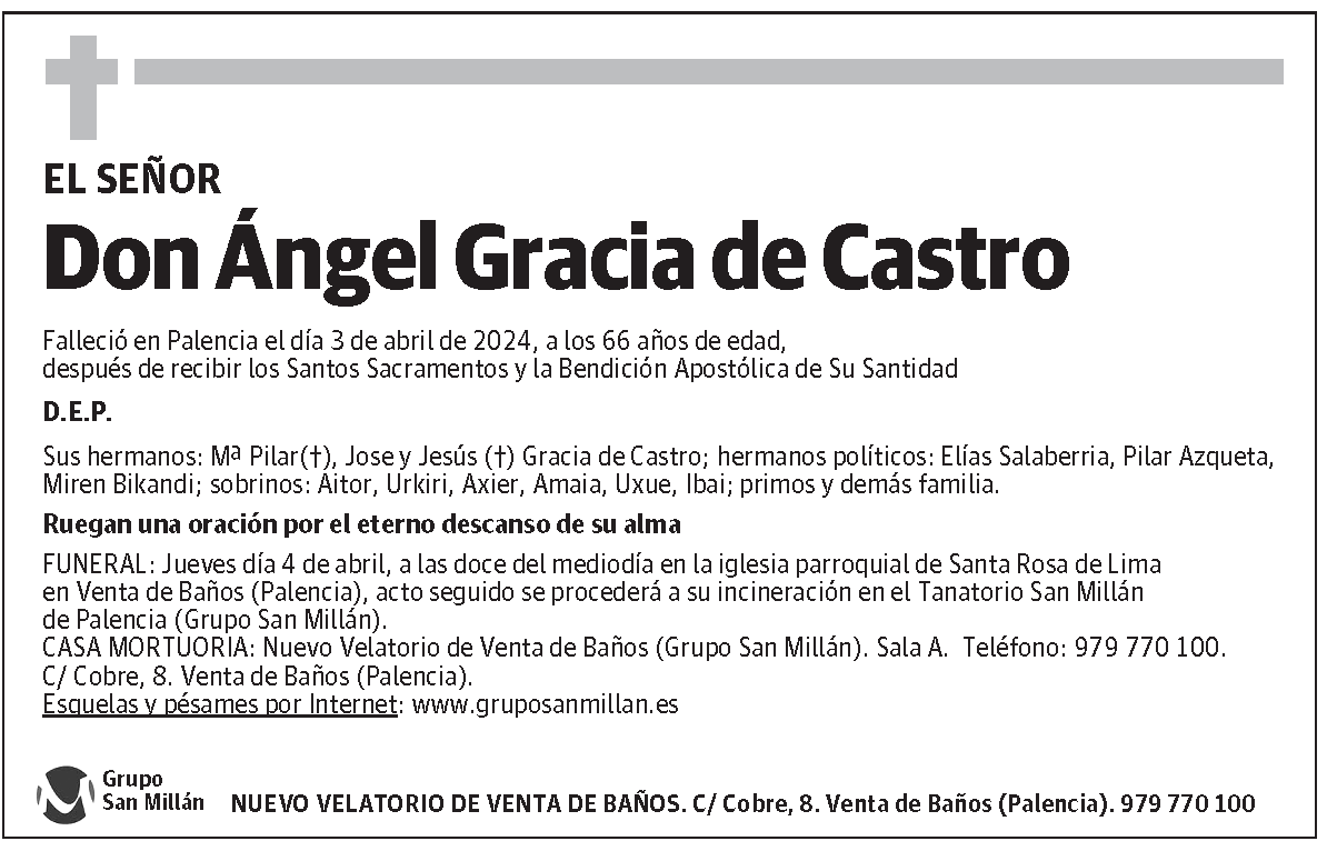 Ángel Gracia de Castro